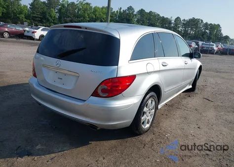 2007 Mercedes-Benz R 350 4Matic z USA, uszkodzony, nr VIN 4JGCB65EX7A055912